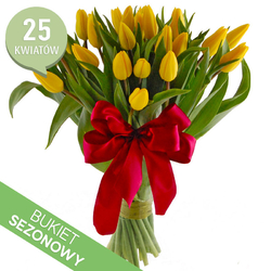 Bukiet żółte tulipany